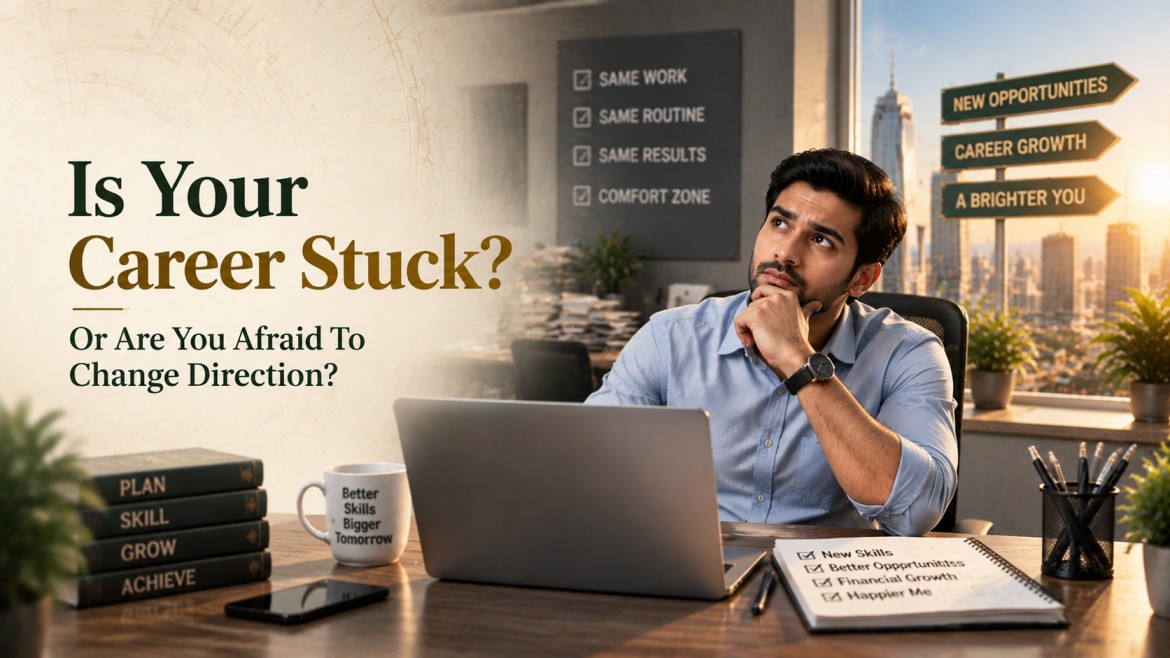 Are You Really Stuck In Your Career—Or Are You Just Afraid To Change Direction?